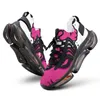 Anpassade skor Elastiska anpassade DIY Pink Yellow Red Men Running Shoes Sneakers Sporttränare Storlek US 5-12
