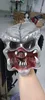 Parti Masques Predator Moto Casque Latex Plein Visage Chapeaux Halloween Cosplay Costume Prop Takerlama Alien Film 221110