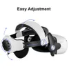 Fascia per la testa per Oculus Quest 2 Nuova versione Parti di ricambio per la regolazione gratuita multi-angolo Cinghia per la testa Accessori per fascia VR