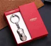 Keychains Car Keychain Best Gift Men's Metal high quality Keychain Key Holder Zinc Alloy Pendant Couple Key Chain with Box 17385 T220909