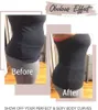 Shapers feminino Mulheres Bulifter Shapewear Hi-Waist Double Tummy Control Control calcinha da cintura Shaper Shaper Slimming Thound