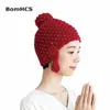 Beanie/Totenkopf-Kappen BomHCS Neues Design Lord Buddha Caps handgestrickt Lustige Persönlichkeit Warme Mütze Beanie T221020