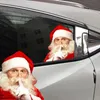 Decorazioni creative di Natale Adesivo Adesivi per vetri per finestrini auto C1116