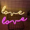 LED Neon Night Light Art Sign Wall Room Home Party Bar Cabaret Wedding Decoration Christmas Gift Wall Hanging Fixtures Wallpaper i228s