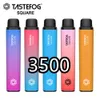 QK Tastefog Square 3500 Puffs Disposable Vape Pen Electronic Cigarettes starter with Rechargeable Battery For USA & AU