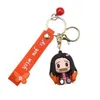 Keychains Cartoon Creative Keychain Wholesale Schoolbag Pendant Car Key Pendant Cute Sile Doll T220909