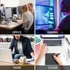 Computer Office Keyboards Zubeh￶r MOUSE PADS Square Anti-Slip Desk Pad Games lol Lillia Die sch￼chternen Bloommatten xxl