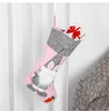 Easter Stocking Party Decoration Faceless Doll Strumpor Pendant Candy Present Storage Bag Hanging Decors DE923