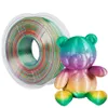 Rubans d'imprimante Soie Filament 3D coloré PLA Rainbow Matériaux d'impression 1 75mm Sublimation Universe Forest Candy Macaron Series pla 221114