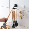 Utensili da cucina Gancio da cucina Ganci multiuso Ruotato di 360 gradi Rack girevole per organizer Cucchiaio Appendiabiti Accessori Strumenti 221114