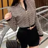 Women's Knits & Tees Knitted cardigan sweater Elegant Women Wear occasions Vintage New Shoulder Pads Knitted Female Chic Casual Coat E688