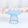 Bakeware Tools Bels Bolo Blue Stand Style Dreamy Wedding Fondant Home Decoration Kitchen Bar Sobersert Table