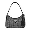 Fabriksavstånd Direktförsäljning Bag kvinnor 2023 Spring and Summer New Fashion Versatile Underarm med diamantstruktur Tote Crossbody S