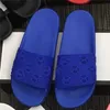 2021 Men's rubber Slide Sandal Women Designer Slippers Classic Flat Slipper Fashion Non-Slip Bottom Summer Beach Sexy Flip Flops With Box