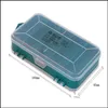 Tool Box Mtifunction Doubleside Plastic Tool Box Portable Jewelry Container Ring Electronic Parts Screw Beads Component Storage Drop Dhpus