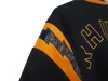 Fleece 2022 Autumn Winter Rhude Bomb Jacket Men Version Heavy Fabric Leather Titching Woolen Coat Baseball Long 4T0D