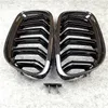 Front Body Kit Bumper Mesh Grill Grille Carbon Look för 3 Series E90 2008-2011 Glossy Black Racing Grilles Car Styling