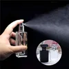 Home Bottiglie per imballaggio da 30 ml Bottiglie spray per profumo in vetro portatile nero trasparente Contenitori cosmetici vuoti con atomizzatore per viaggiatore LT177