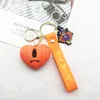 Party Favor New in mignon Bad Bunny Heart Keynchain pour les femmes Men de caoutchouc Keychain Keyfob Trinket Bag Pendant