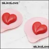 Stampi da forno Silikolove 8 Cavity Heart Sile Mold Cake Decorating Tools For Baking Cupcake Truffle Mods Bakeware Forms 220601 Drop D Dhuuf