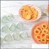 Baking Moulds Valentine S Day Sand Biscuit Mod 3D Cookie Pressing Flower Love Heart Fruit Animal Cat Christmas Shape Baking Tools 22 Dhdzh