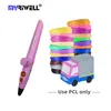 Altre forniture per stampanti Myriwell 3d penna USB 1 75 mm PCL Filament Rp 200A Gioco giocattolo creativo fai -da -te per il design per bambini 221114