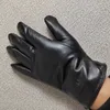 Designer Männer warme Handschuhe Mode Schaffell Fell ein Stück Lederhandschuhe Home Lieferung