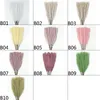 Decorative Flowers 98cm Artificial Pampas Grass Branch Natural Dried Flower DIY Vase Wedding Party Home Decoration Plant Simulation Reed 8