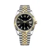 Men's automatic watch Business style Stainless steel quality Sapphire glass 50m waterproof