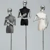 Chair Covers Cover Mannequin Dummy Body Dress Form Overlay Upper Model Female Machine Cleanblack Stand Beautifulglossy Elastic Care Washable