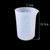 Mätverktyg Sile Mätverktygskoppar 250 ml/350 ml DIY Crystal Epoxy Cup Harts Smycken Making Kitchen 3 5HL Q2 Drop Delivery Home DHLC2