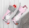 Pasen Stocking Party Decoratie Gezichtsloze poppenkousen hangers candy cadeau opslagtas hangende decors De923