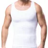 Hommes Body Shapers Hommes Compression Gilet T-Shirt Sans Manches Minceur Tummy Control Shaper Débardeurs Bodybuilding Fitness Muscle Tee Shapewear