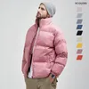 Piumino da uomo Parka invernale imbottito in cotone Cappotto Plus Size 8XL Capispalla caldo trapuntato Parka All-match Loose Basic Puffer 221114