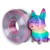 Rubans d'imprimante Soie Filament 3D coloré PLA Rainbow Matériaux d'impression 1 75mm Sublimation Universe Forest Candy Macaron Series pla 221114