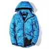 Men's Down Winter Jacket Men Parkas Coat White Duck Hooded Snow Thick Warm Puffer Windbreaker M-XXXL