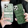 Designer Transparent Phone Case IPhone Cases Jungle Style Pour IPhone 14 13 12 11 Pro Max Xs X Xr 7 8 Plus Silicone Soft Shell xinjing03