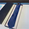 Mens Silk Tie Designer Women Luxury Necktie Man Business Suits Neck Ties Wedding Blue And Black Cravatta Uomo Designers Neckties