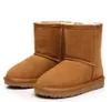 Meninos e meninas botas de neve estilo crianças bebê bota austrália crianças sapatos quentes estudantes adolescentes inverno natal tornozelo Size21-35 297