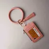 Keychains 2022 Ny heta säljnyckelknappsäck för kvinnor män leopard o plånbok pu läder tofs card påsar orm armband blixtnedslagssympling t220909