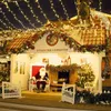 Lumières de Noël LED extérieure LED LUMIÈRE DIAL COLOR 108FT 300 LUMES FAIR MULICOLORE BLANCHE CHAUDEMENT