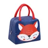 Cute Cartoon Milk Lunch Box Insulated Meal Snack Food Container For Boys Girls School Work Travel Picnic Lunch Tote Bags