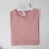 Le magliette sportive da donna Lulus Yoga indossano la tecnologia swiftlys 1.0 2.0 magliette da donna a maniche corte da designer che assorbono l'umidità in maglia alta elastica36