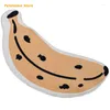 السجاد لطيف ورقة الموز شكل ممسحة للأطفال microfiber الحمام الامتصاص المطبخ الحصير الباب الأمامي السجاد السجادة السجادة