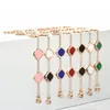 14 kolorów projektant czteroczęściowej bransoletki mody Gold Rose Gold Bracelet Bracelets do damskiej biżuterii zaręczynowej imprezowej