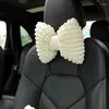 Kussen puff plaid checker auto hoofdsteun nek taille lumbale schouderstoel kern