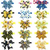 Odzież dla psów 50/100pcs Pet Bowties Kwiaty