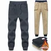 Mens Pants Winter Classic Brand Sweatpants Super Warm Thick Cashmere Trousers For Men Fleece Male Long Outdoor Men 221115