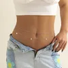 Belly Chains for Bikini Beach Dancing Party Show Fashion Waist Chain Dress Body Jewelry for Women Girls Wholesale Gold Color