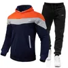 Moletom Masculino Terno Feminino Marca Roupas Esportivas Fatos de Treino Outono Inverno Masculino Conjuntos de Duas Peças Grandes Com Capuz Roupas Streetwear